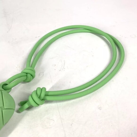 BOTTEGA VENETA Airpods Apple Intrecciato Earphone case rubber Green Unused - Picture 8 of 14